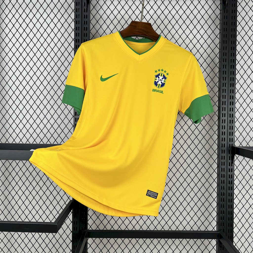 Camisa Brasil Home 12/13  - Versão (Retrô)