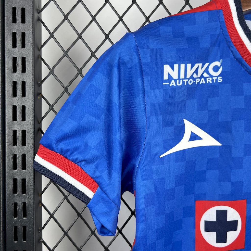 Kit Infantil Cruz Azul Home 25/26