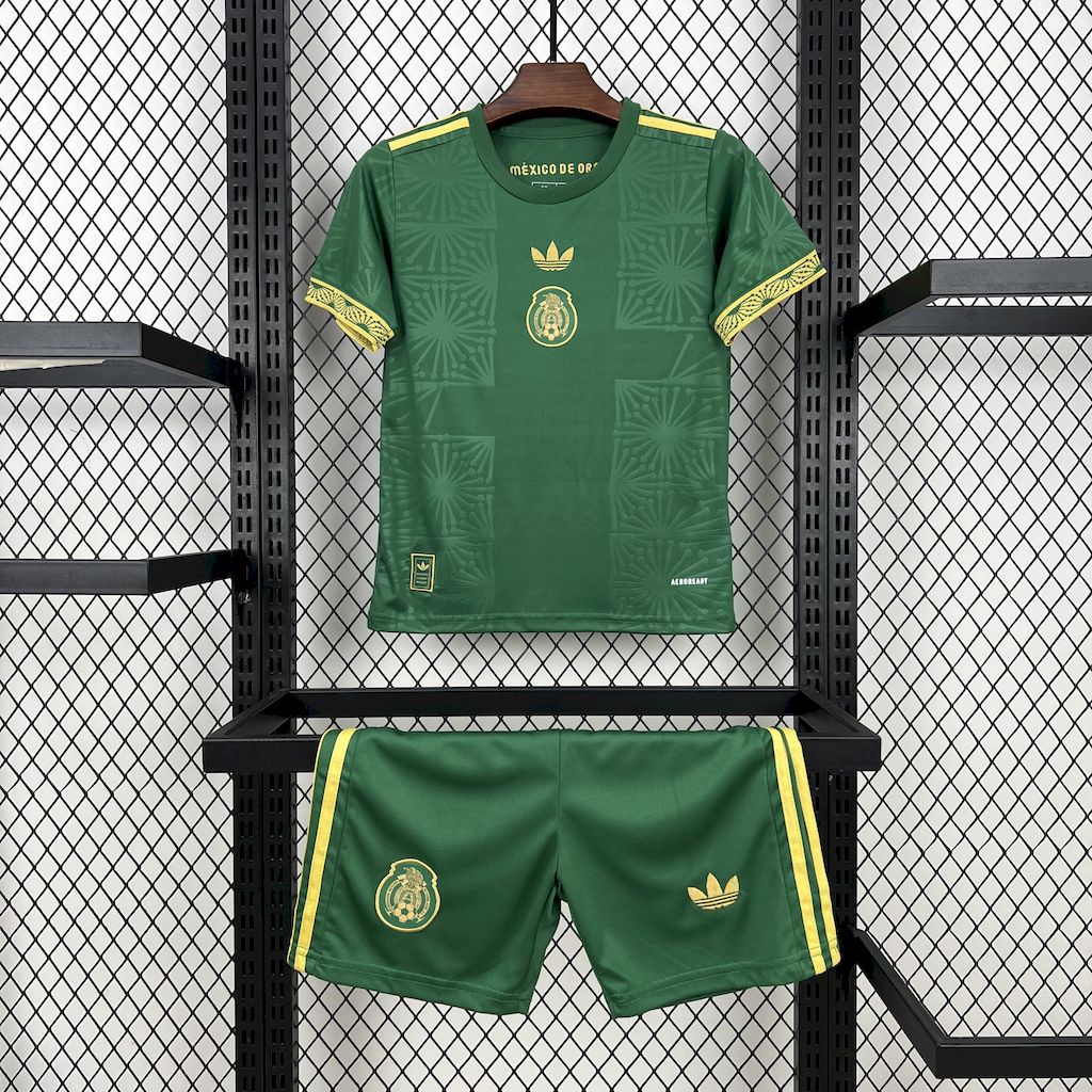 Kit Infantil México Gold-Verde Home 25/26