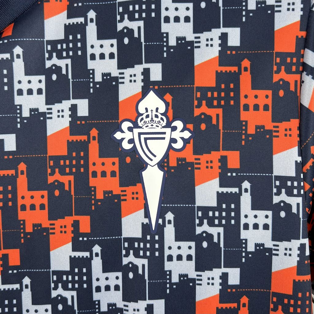 Camisa Celta De Vigo Pré-Jogo 24/25 - (Torcedor) Masculina