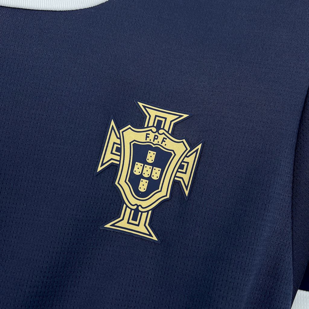 Camisa Portugal Treino Azul 25/26 - (Torcedor) Masculina