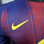 Camisa Barcelona 25/26 Home - (Jogador) Manga Longa