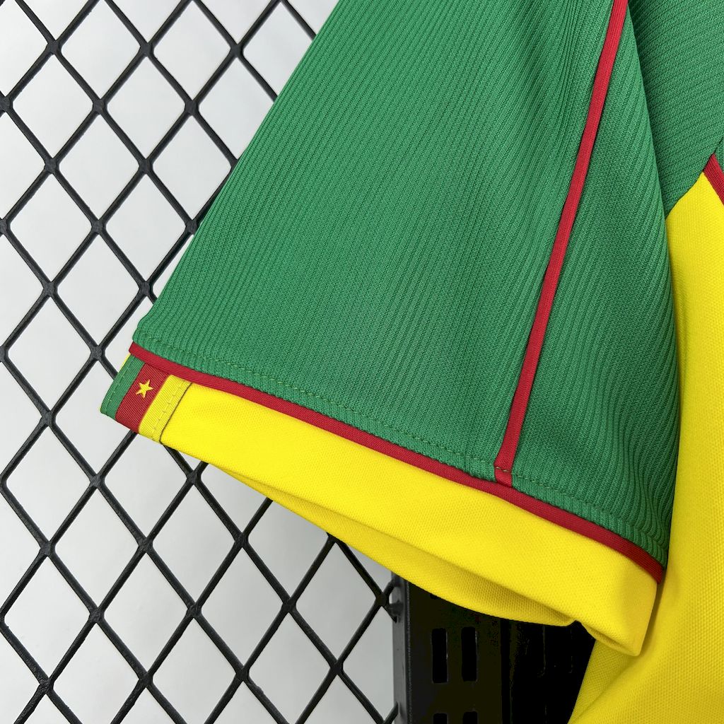 Camisa Camarões Home 1998 - Versão (Retrô)