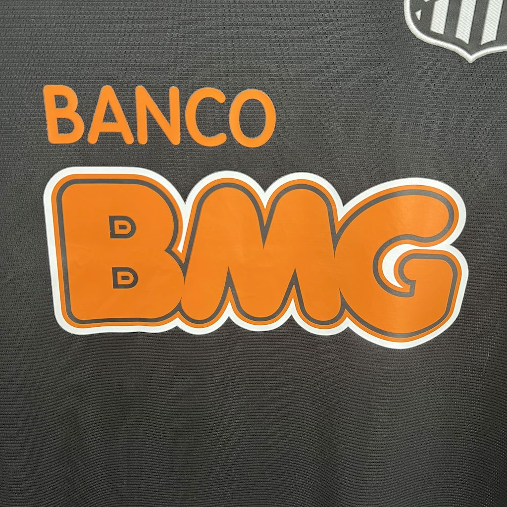 Camisa Santos Black 11/12 - Versão (Retrô)