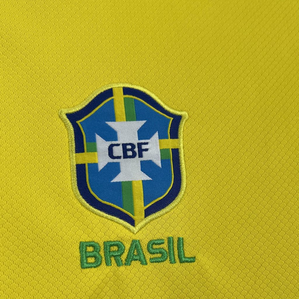 Camisa Brasil Feminino 2025 Home - (Feminina)