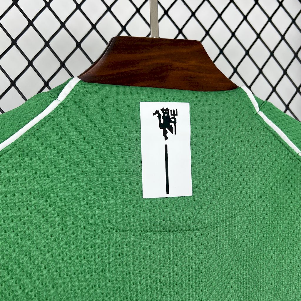 Camisa Manchester United Goleiro-Verde 07/08 - Versão (Retrô) Manga Comprida
