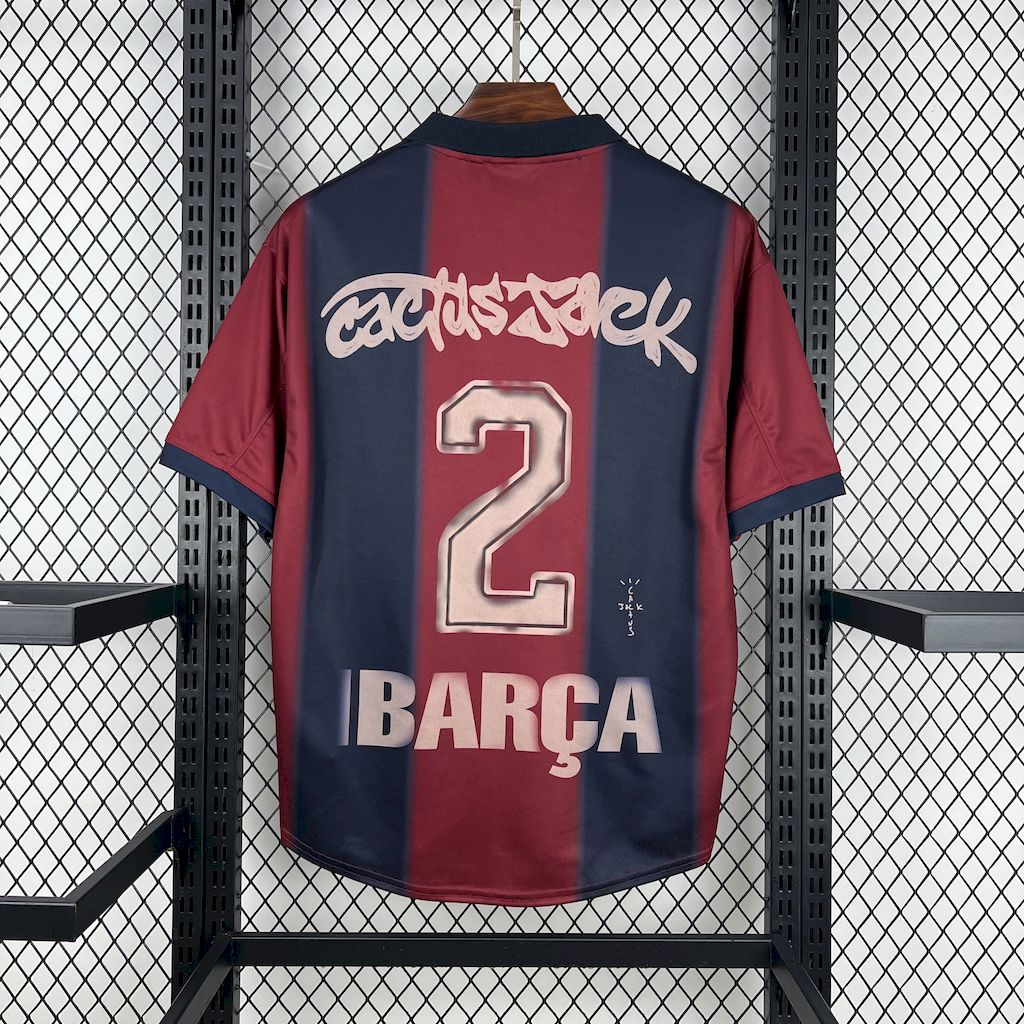 Camisa Barcelona Home Skeleton  00/01 - Versão (Retrô)