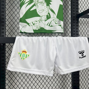 Kit Infantil Real Betis 24/25 Pré-Jogo (Naruto)
