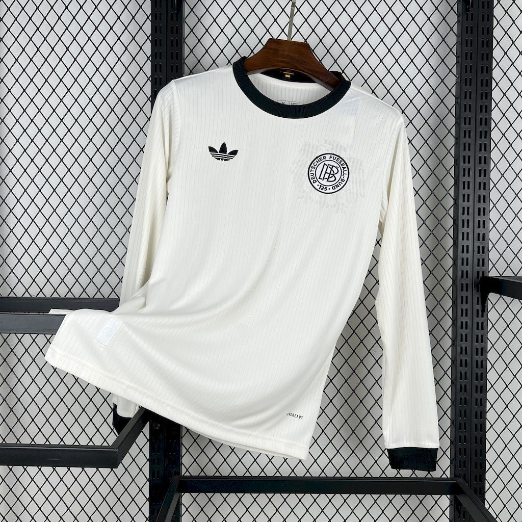 Camisa Alemanha Aniversário De 125 Anos Manga Longa 25/26 - (Torcedor) Masculina