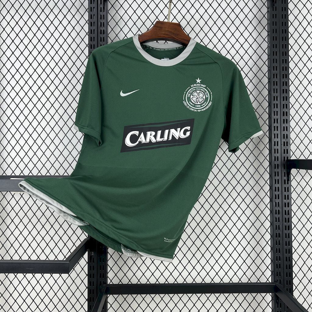 Camisa Celtic UEFA Champions League Aniversário De 40 Anos 06/07 - Versão (Retrô)