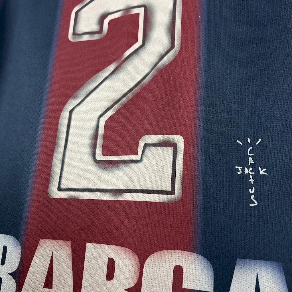 Camisa Barcelona Home Skeleton  00/01 - Versão (Retrô)