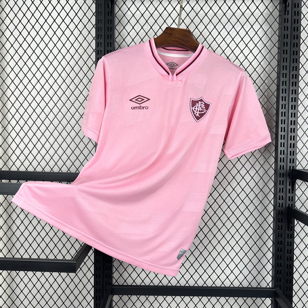 Camisa Fluminense 2024 Outubro Rosa - (Torcedor)