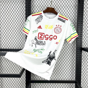 Camisa Ajax Amsterdanlm Bob Marley 40th 25/26 - Versão (Torcedor) Masculina