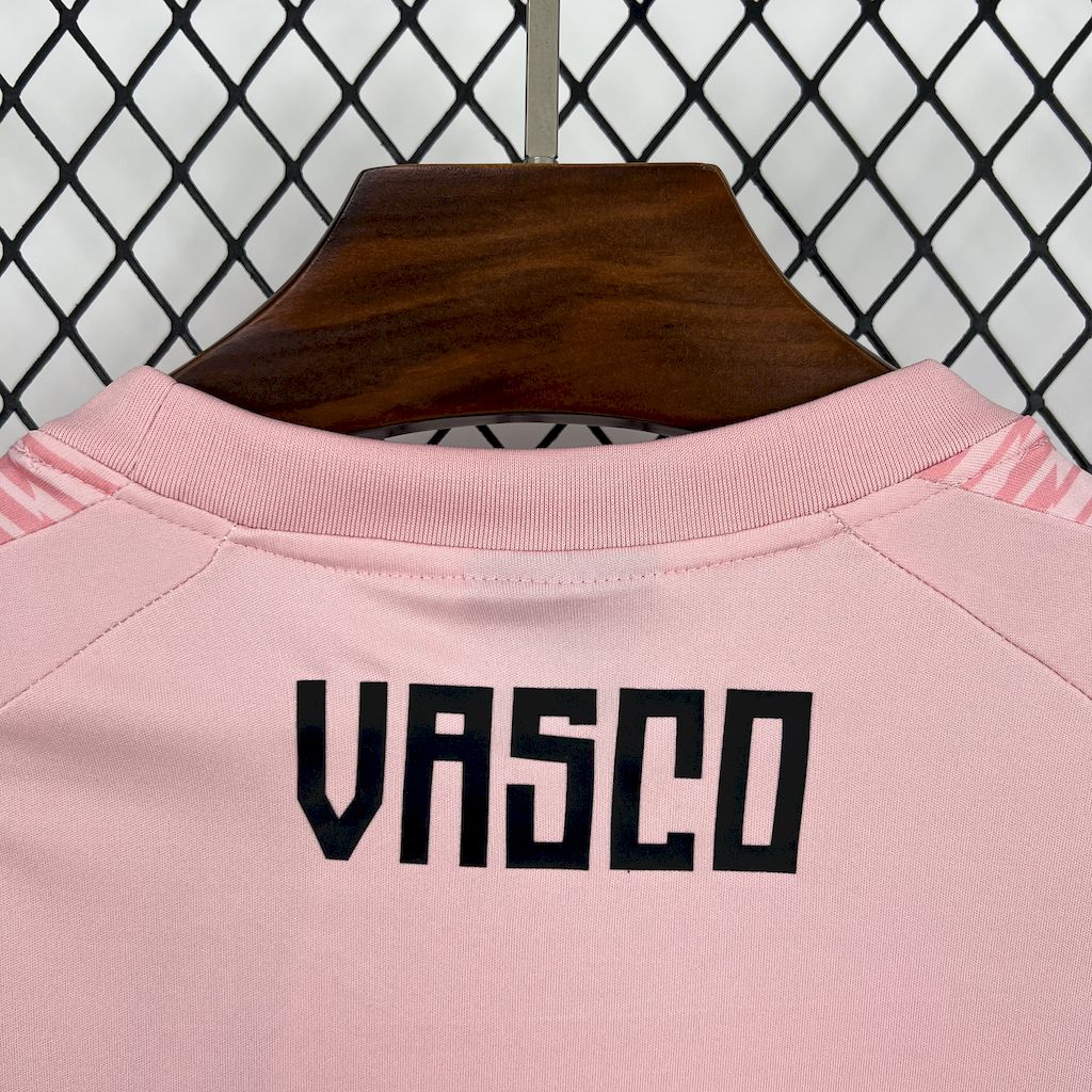 Camisa Vasco Da Gama Rosa Edição-Especial 24/25 - Kappa (Torcedor) Masculina