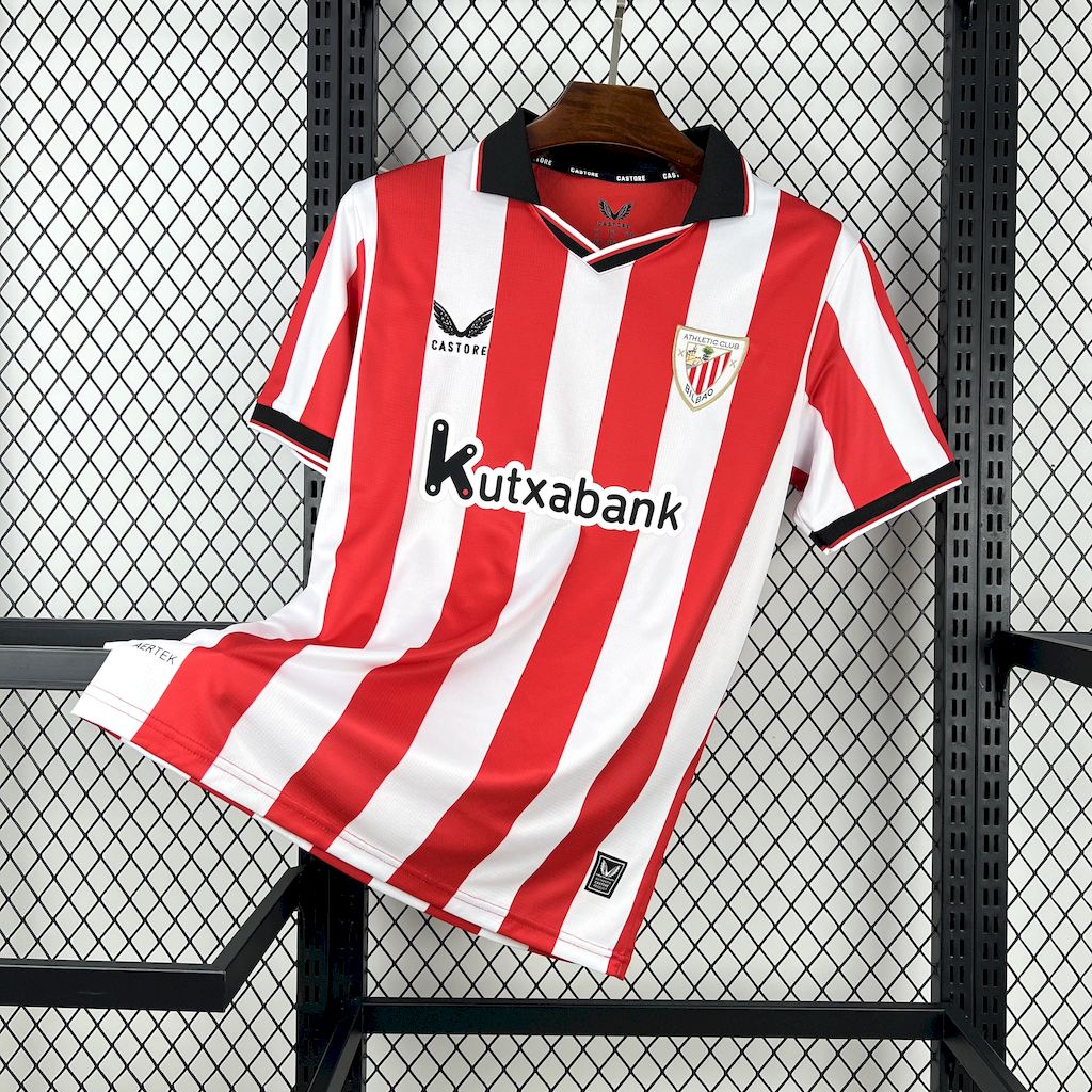 Camisa Athletic Bilbao Home 25/26 - Versão (Torcedor) Masculina