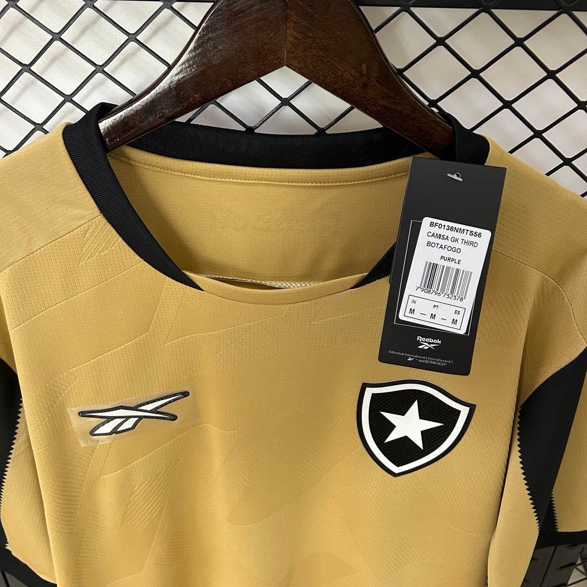 Camisa Botafogo Goleiro 24/25 - (Torcedor) Masculina