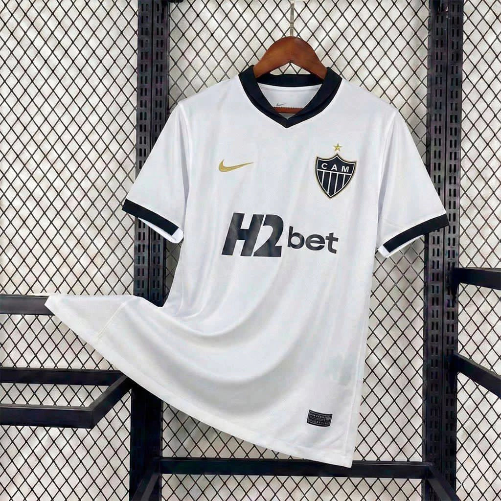 Camisa Atlético-MG 2025 Away (Com Patrocínio) - (Feminina)