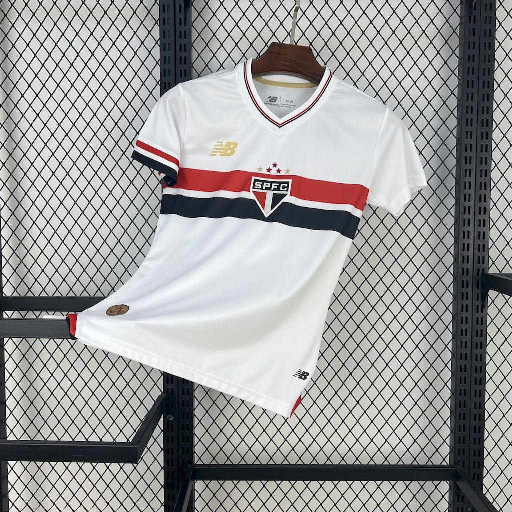 Camisa São Paulo Home Titular 25/26 - (Feminina)