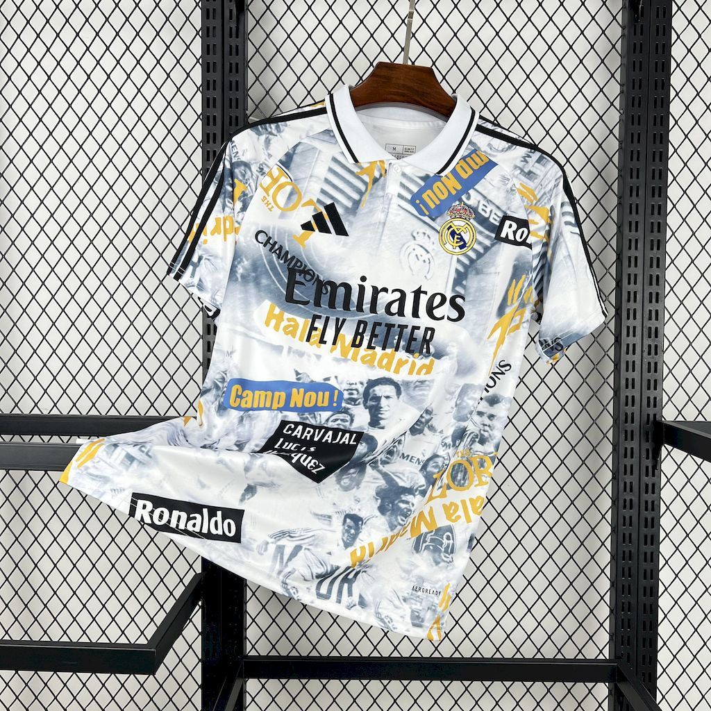Camisa Real Madrid Glory Graffiti Board 25/26 - (Torcedor) Masculina