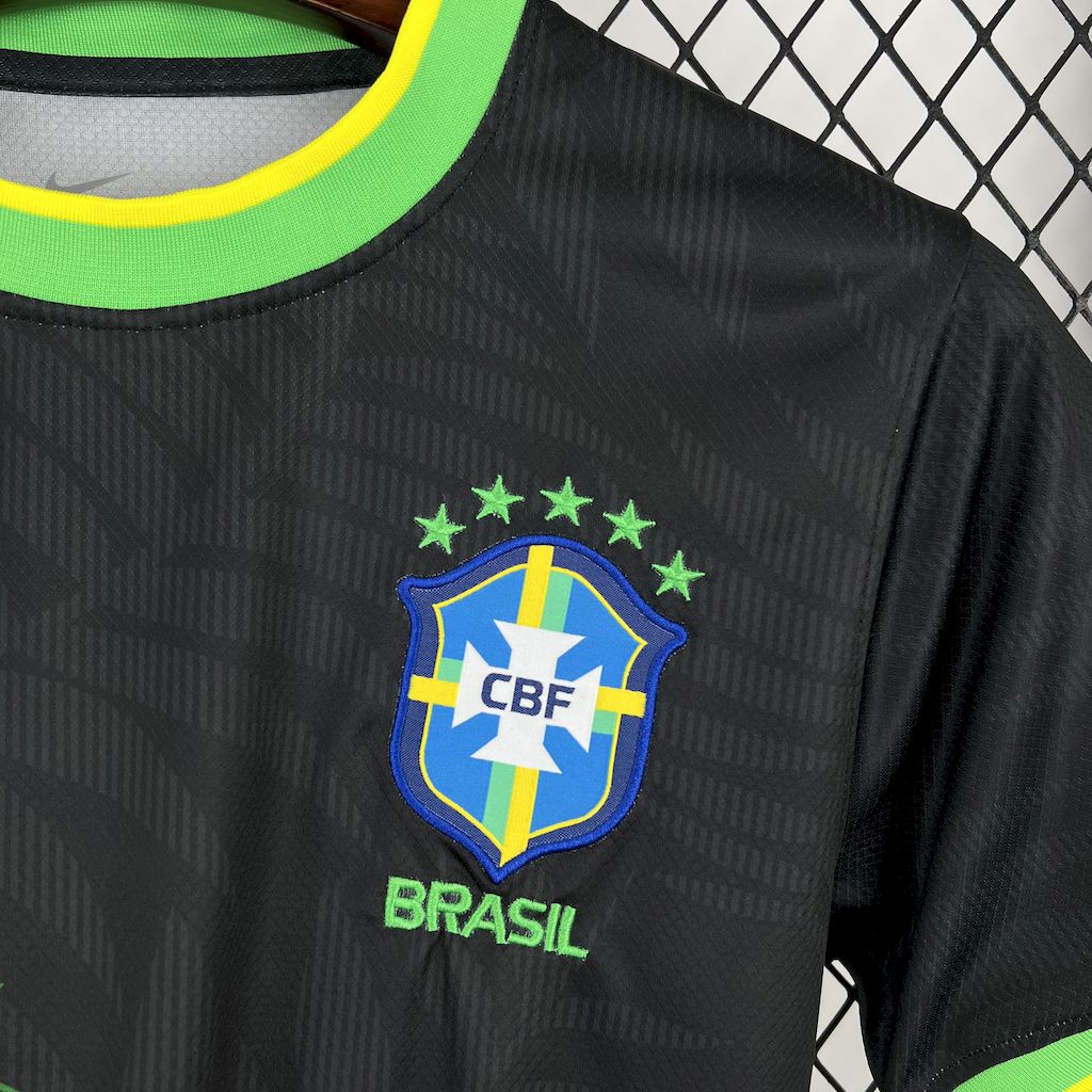 Camisa Brasil Dove Edition Black 25/26 - (Torcedor) Masculina