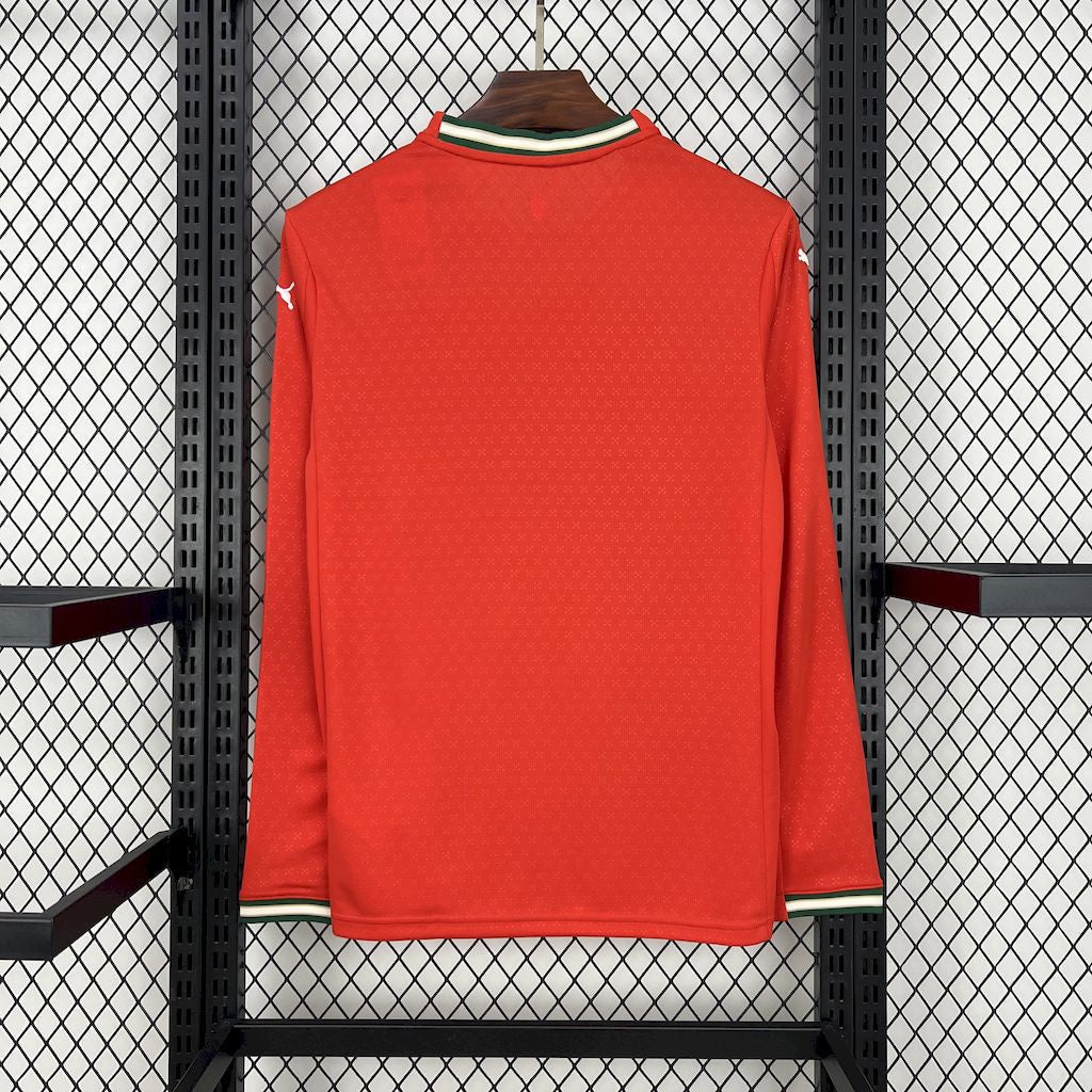 Camisa Portugal 2025 Home - (Torcedor) Manga Longa