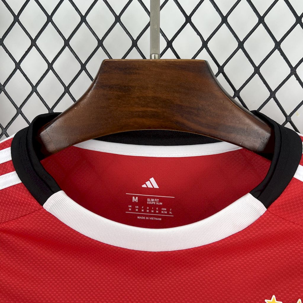 Camisa Benfica Home Manga Longa 25/26  - Versão (Torcedor) Masculina