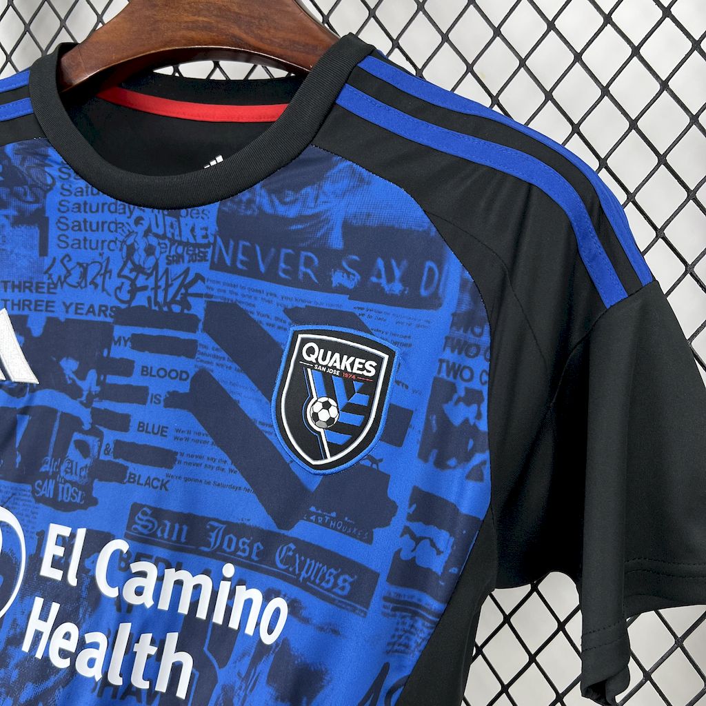 Camisa San Jose Earthquakes 2025 Home - (Torcedor)