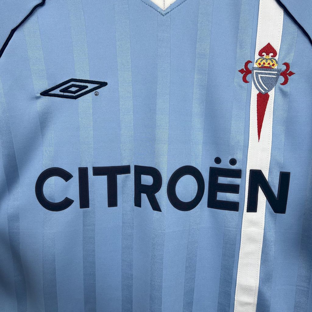 Camisa Celta De Vigo Home 01/02 - Versão (Retrô)