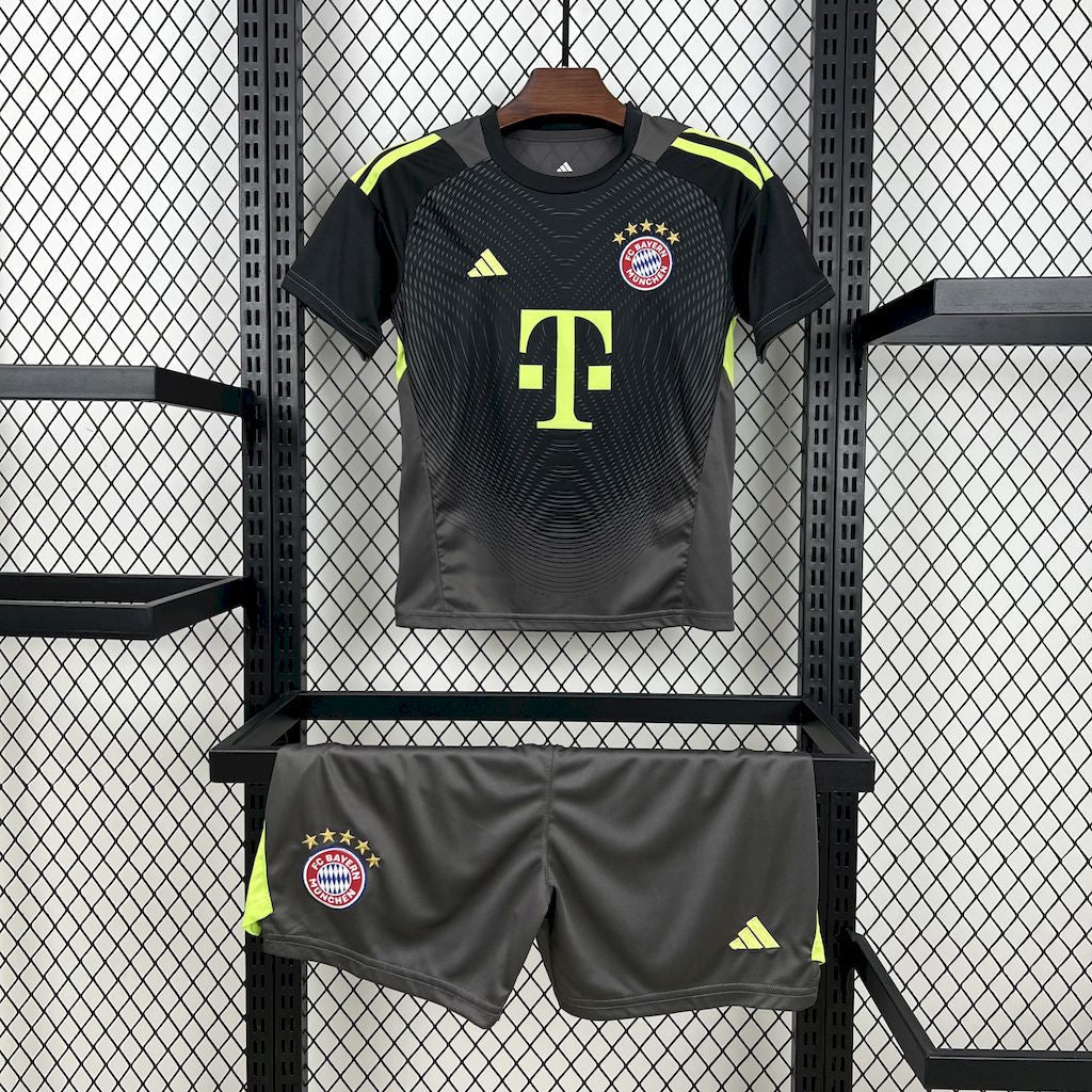 Kit Infantil Bayern de Munique 25/26 Goleiro Away
