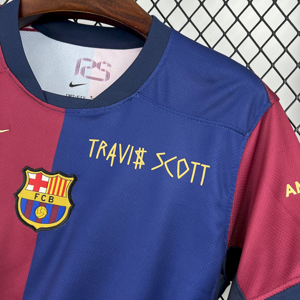 Camisa Barcelona 24/25 Home (Travis Scott) - (Torcedor)