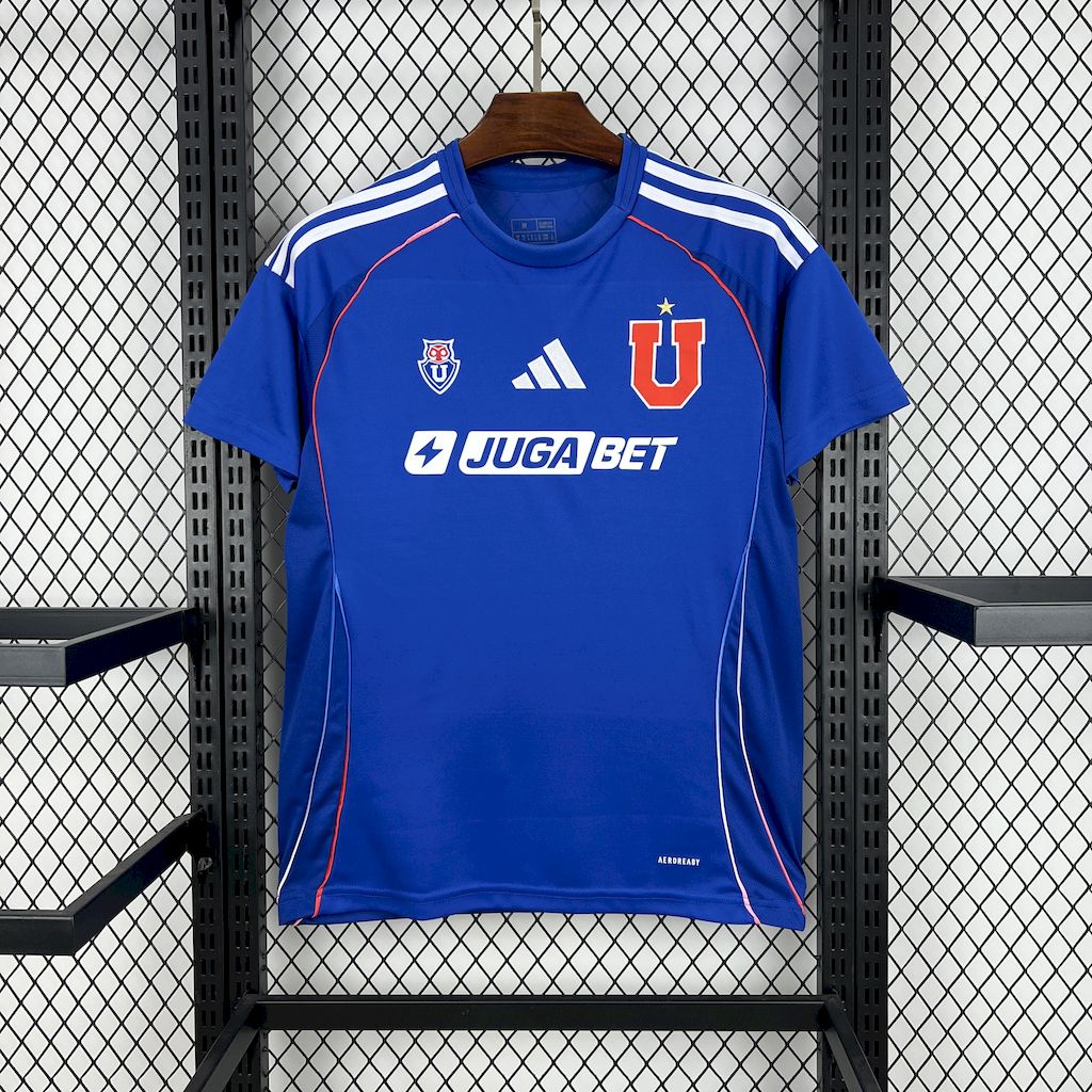 Camisa Universidad De Chile Home 25/26 - (Torcedor) Masculina