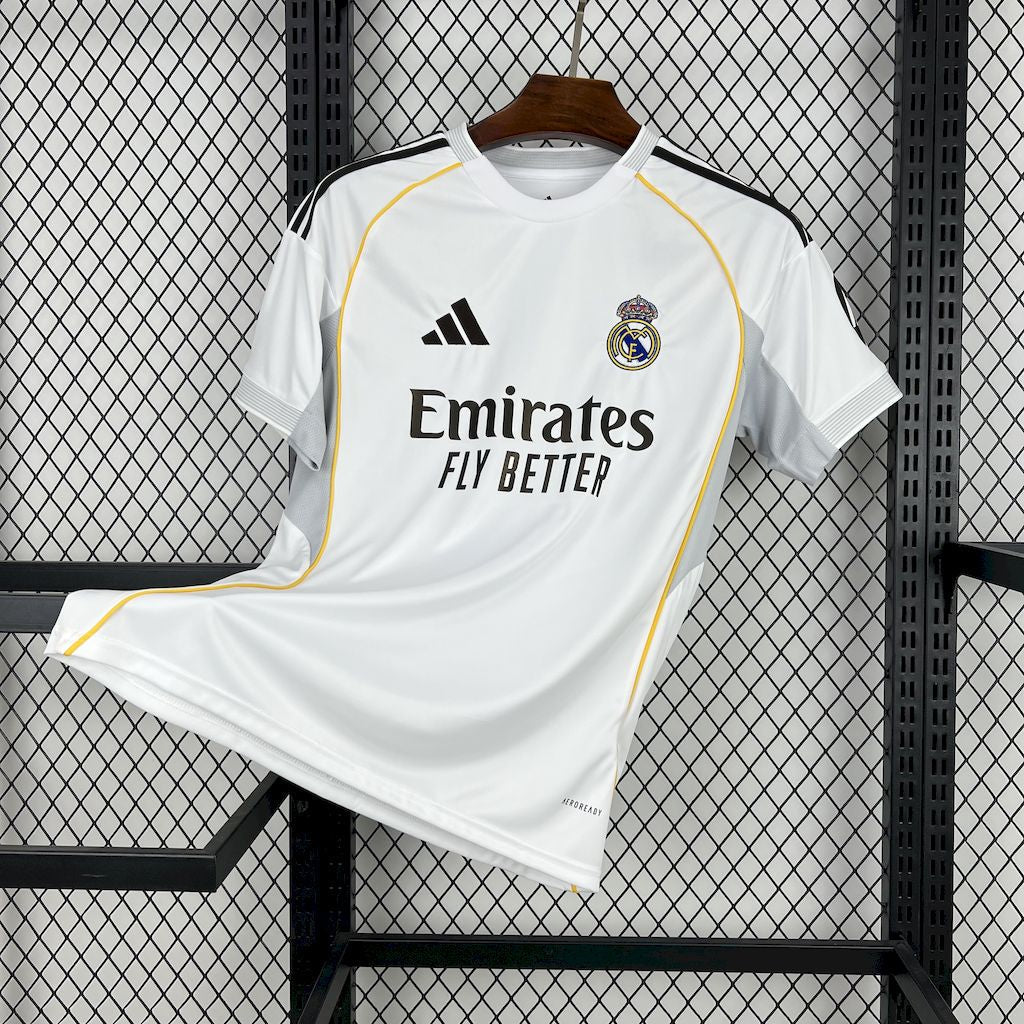 Camisa Real Madrid Home 25/26 - (Torcedor) Masculina