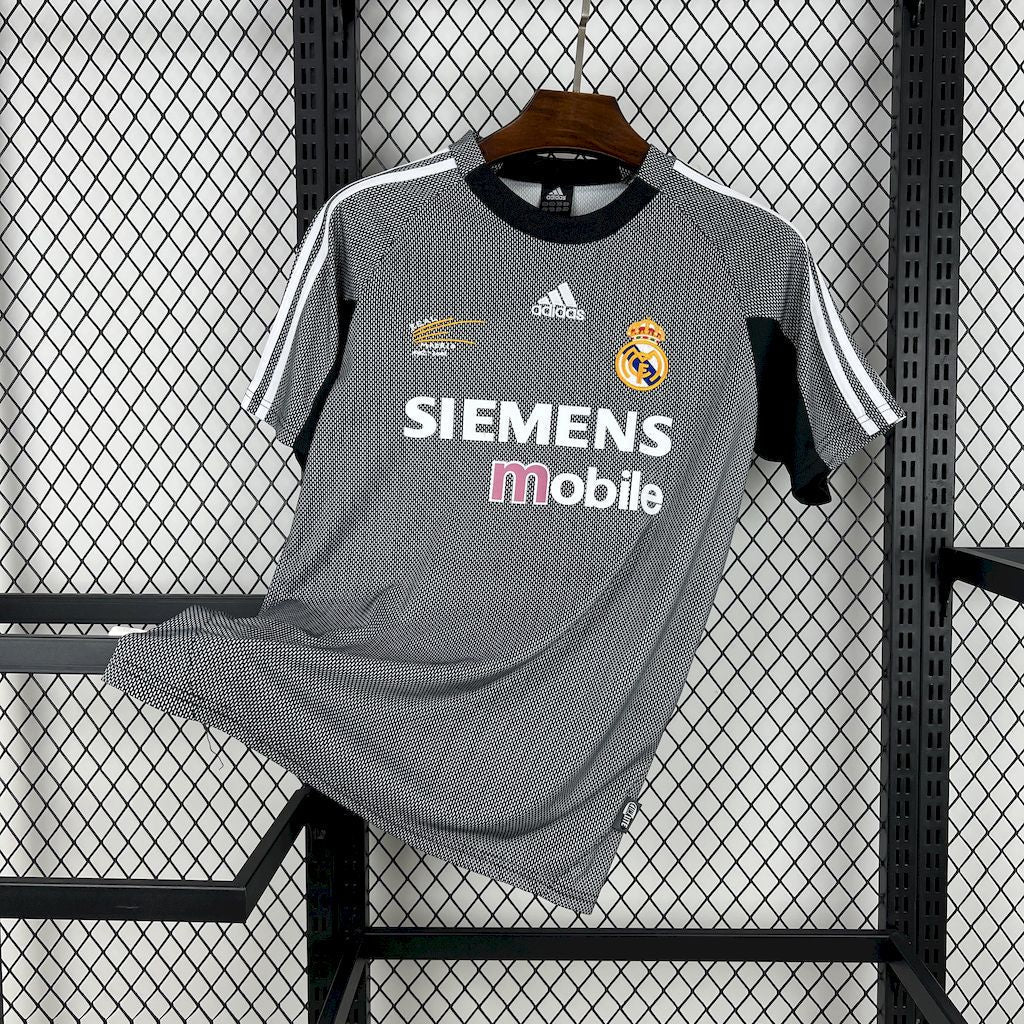 Camisa Real Madrid Goleiro 02/03 - Versão (Retrô)