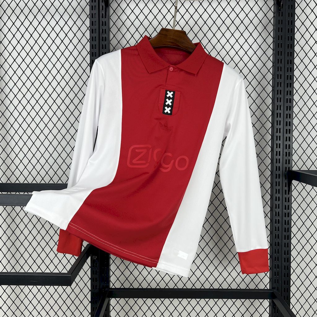 Camisa Ajax Amsterdam Aniversário Manga Longa 25/26 - (Torcedor) Masculina