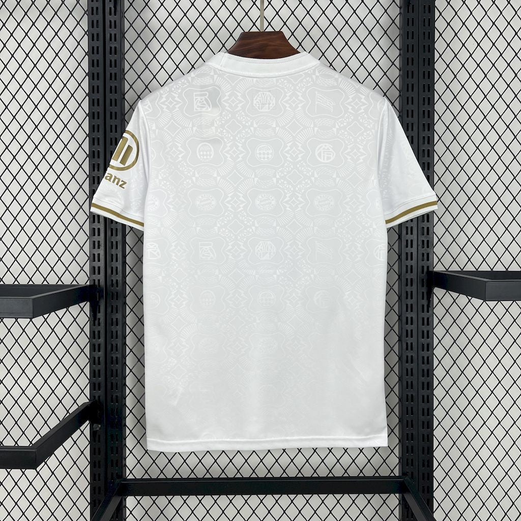 Camisa Bayern de Munique 24/25 Aniversário 125 Anos White - (Torcedor)