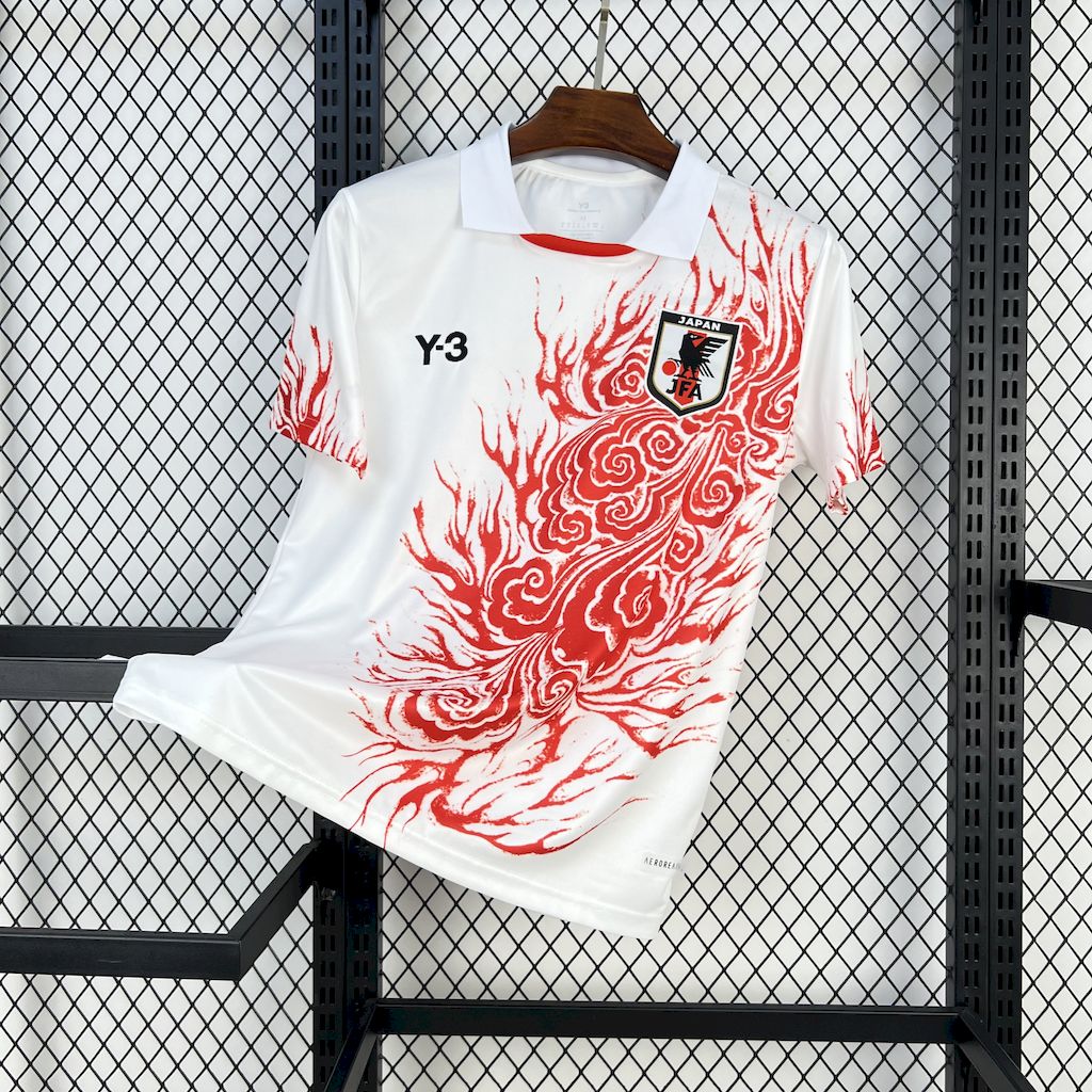 Camisa Japão Y3 Flame Edition 25/26 - (Torcedor) Masculina