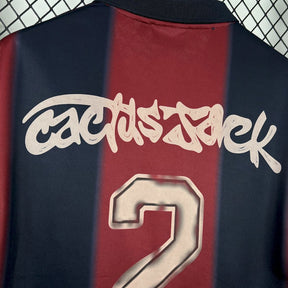 Camisa Barcelona Home Skeleton  00/01 - Versão (Retrô)