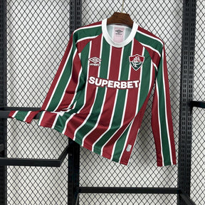 Camisa Fluminense Home Manga Longa 25/26 - (Torcedor) Masculina