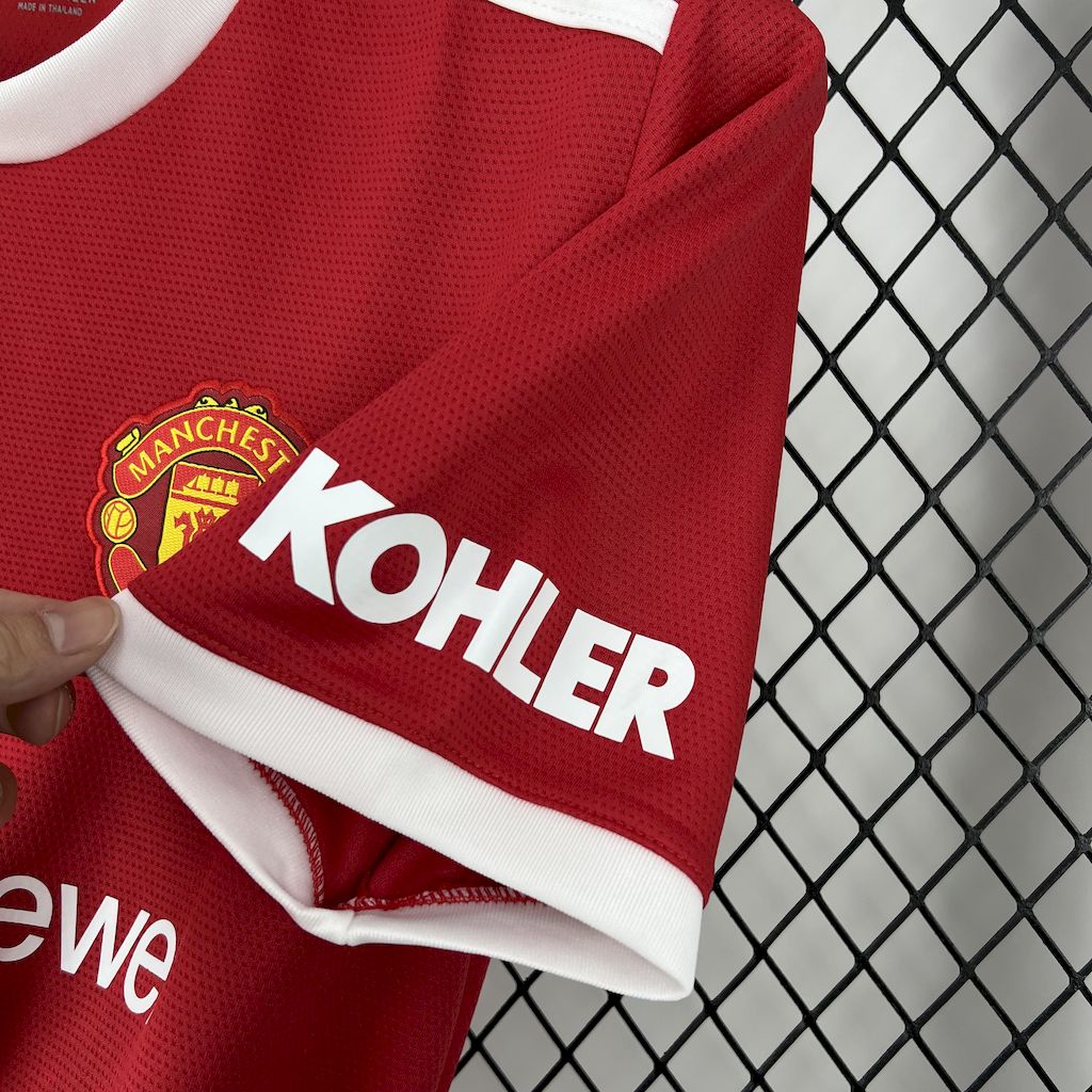 Camisa Manchester united Home 21/22 - Versão (Retrô)