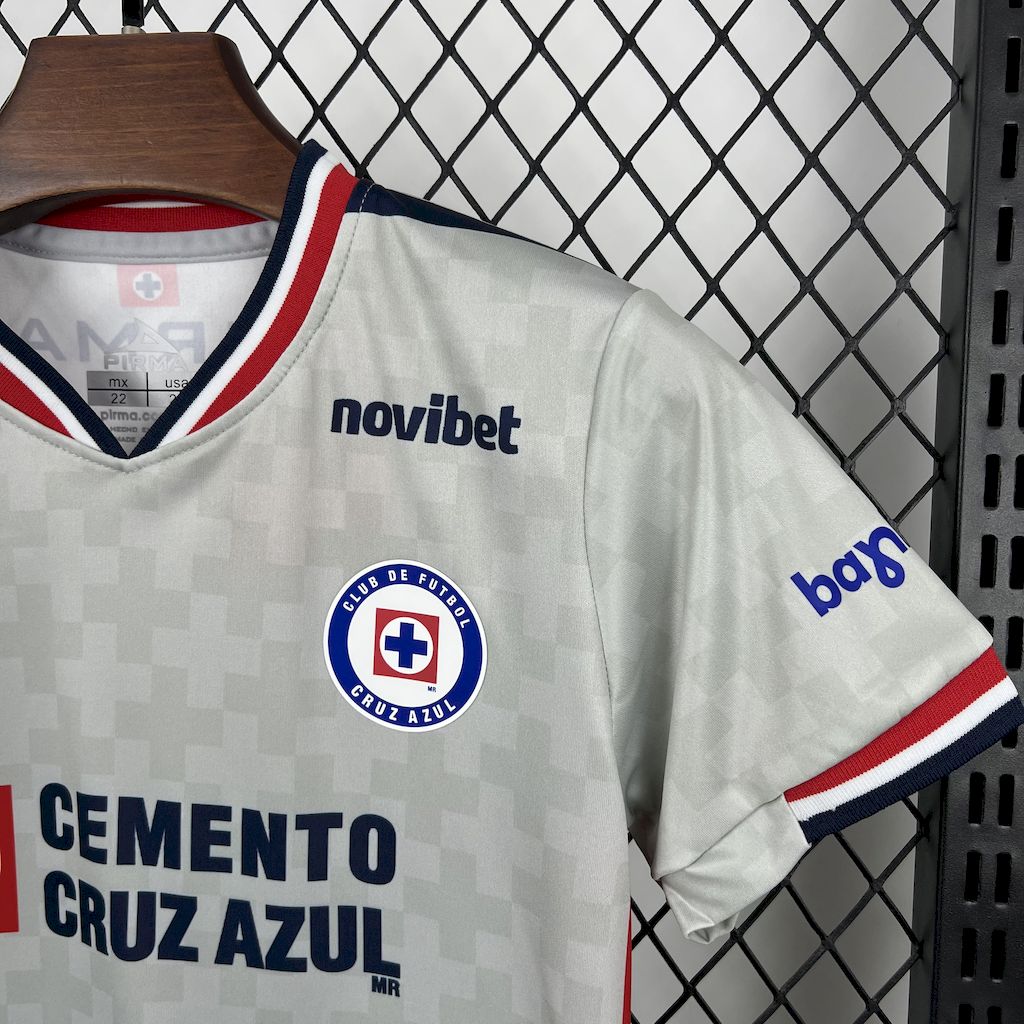 Kit Infantil Cruz Azul 25/26 Away