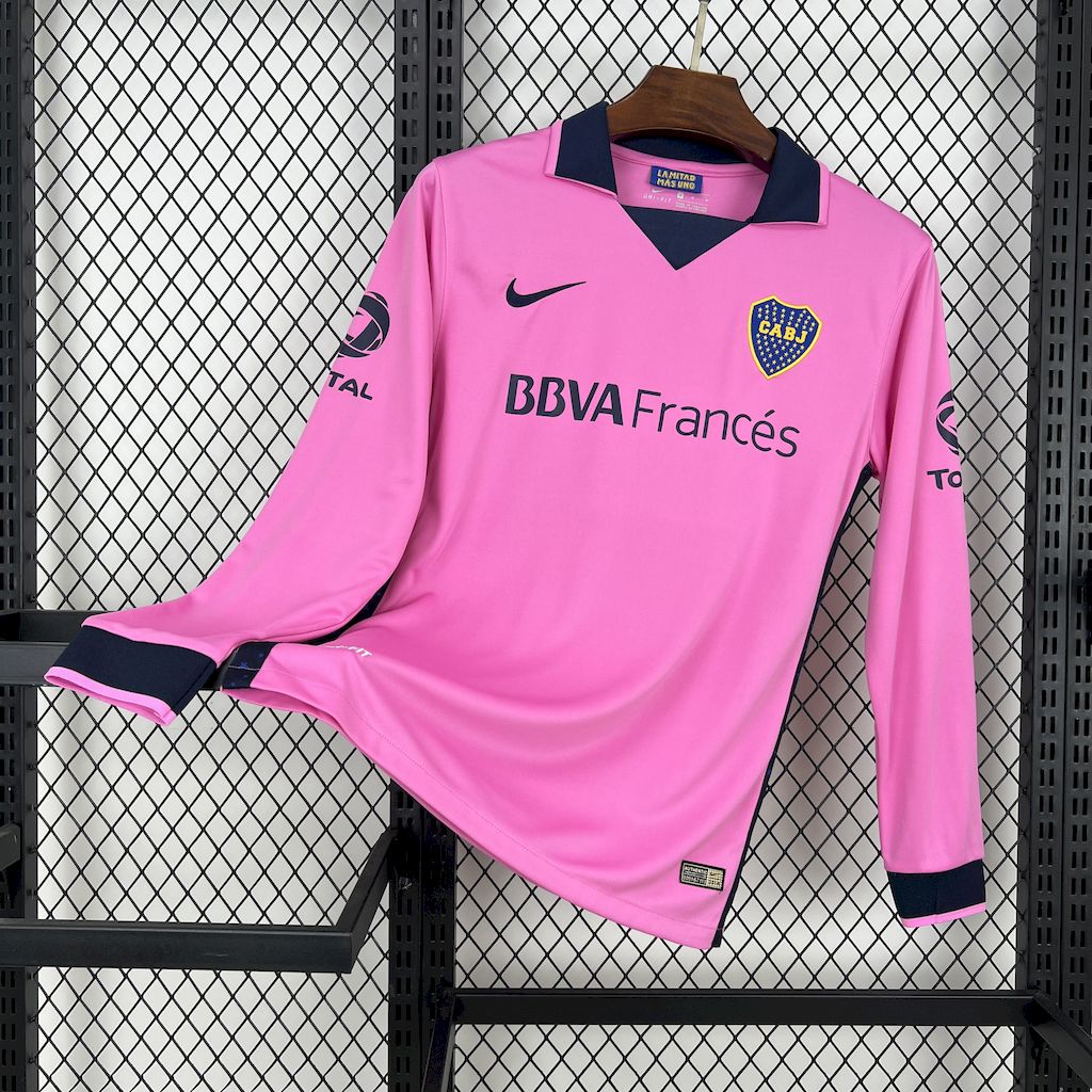 Camisa Boca Juniors Away 13/14 - Versão (Retrô) Manga Comprida