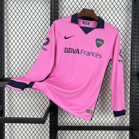 Camisa Boca Juniors Away 13/14 - Versão (Retrô) Manga Comprida