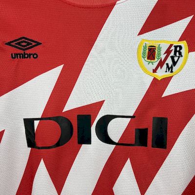 Camisa Rayo Vallecano Home 25/26 - Versão (Torcedor) Masculina