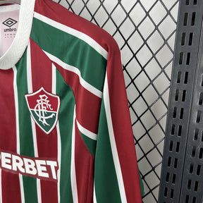 Camisa Fluminense Home Manga Longa 25/26 - (Torcedor) Masculina