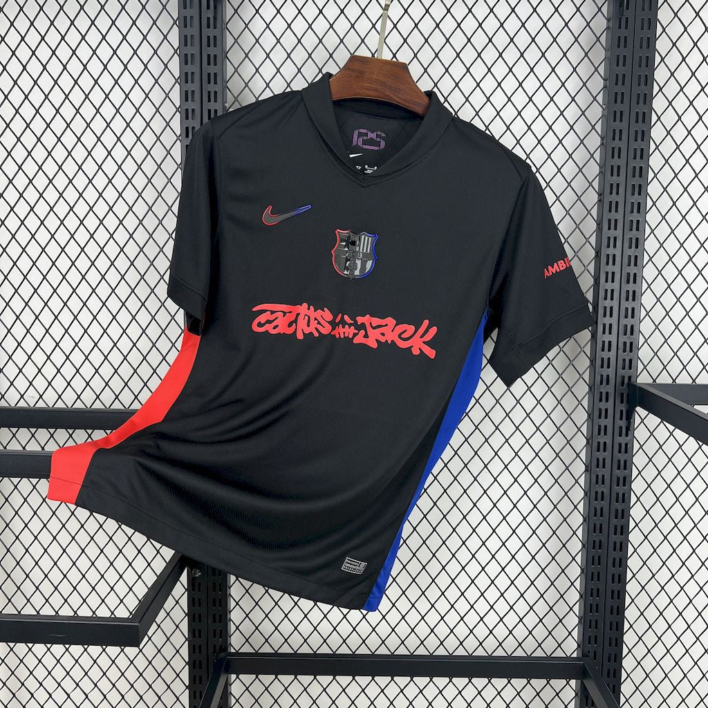 Camisa Barcelona Away Edição Travis Scott 24/25 - (Torcedor) Masculina