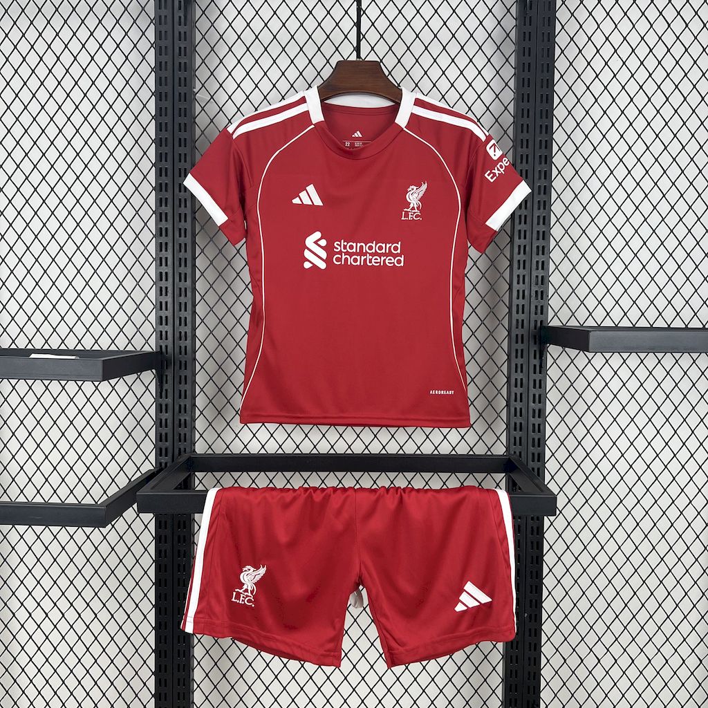 Kit Infantil Liverpool 25/26 Home
