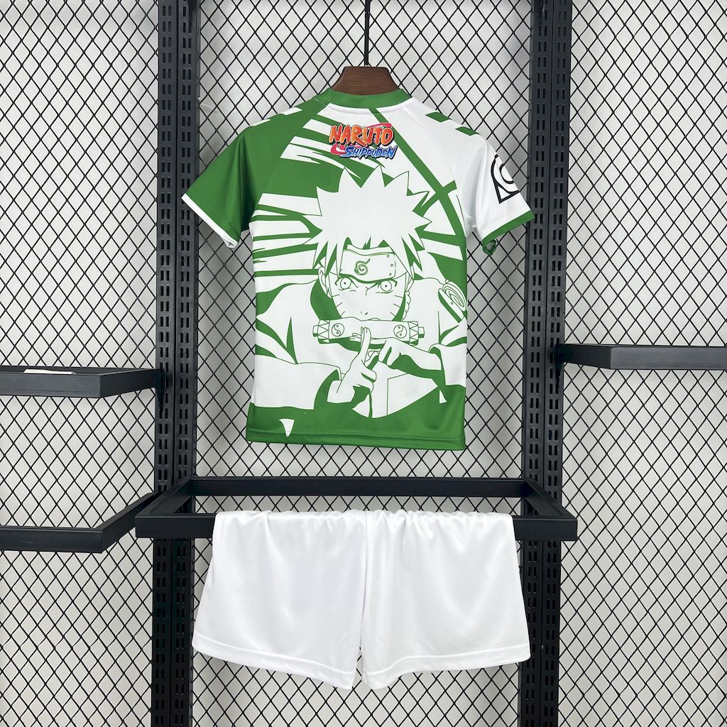 Kit Infantil Real Betis 24/25 Pré-Jogo (Naruto)