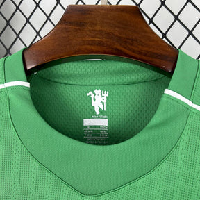 Camisa Manchester United Goleiro-Verde 07/08 - Versão (Retrô) Manga Comprida