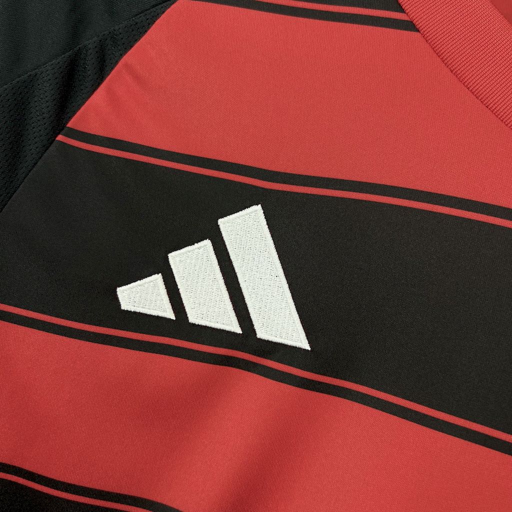 Camisa Flamengo 2025 Home - (Torcedor) Manga Longa