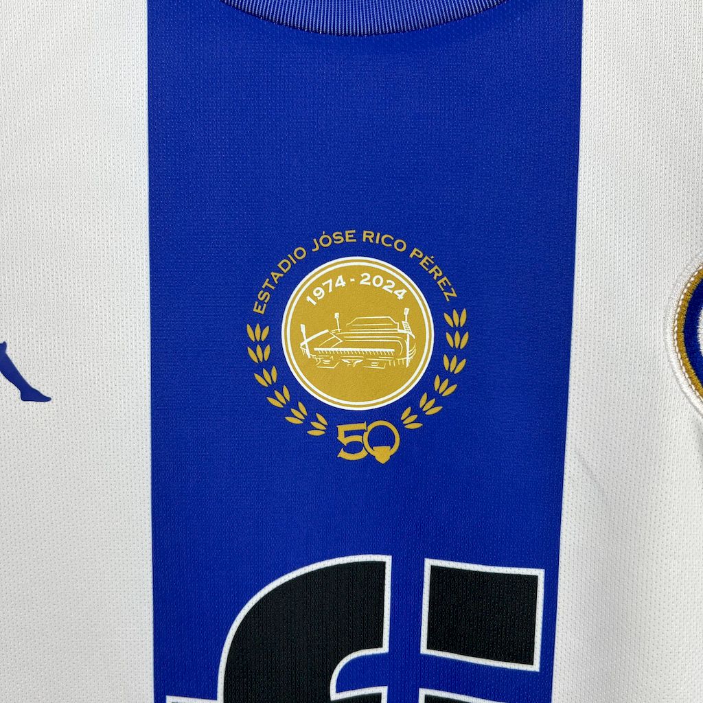 Camisa Hercules CF Home 25/26 - (Torcedor) Masculina